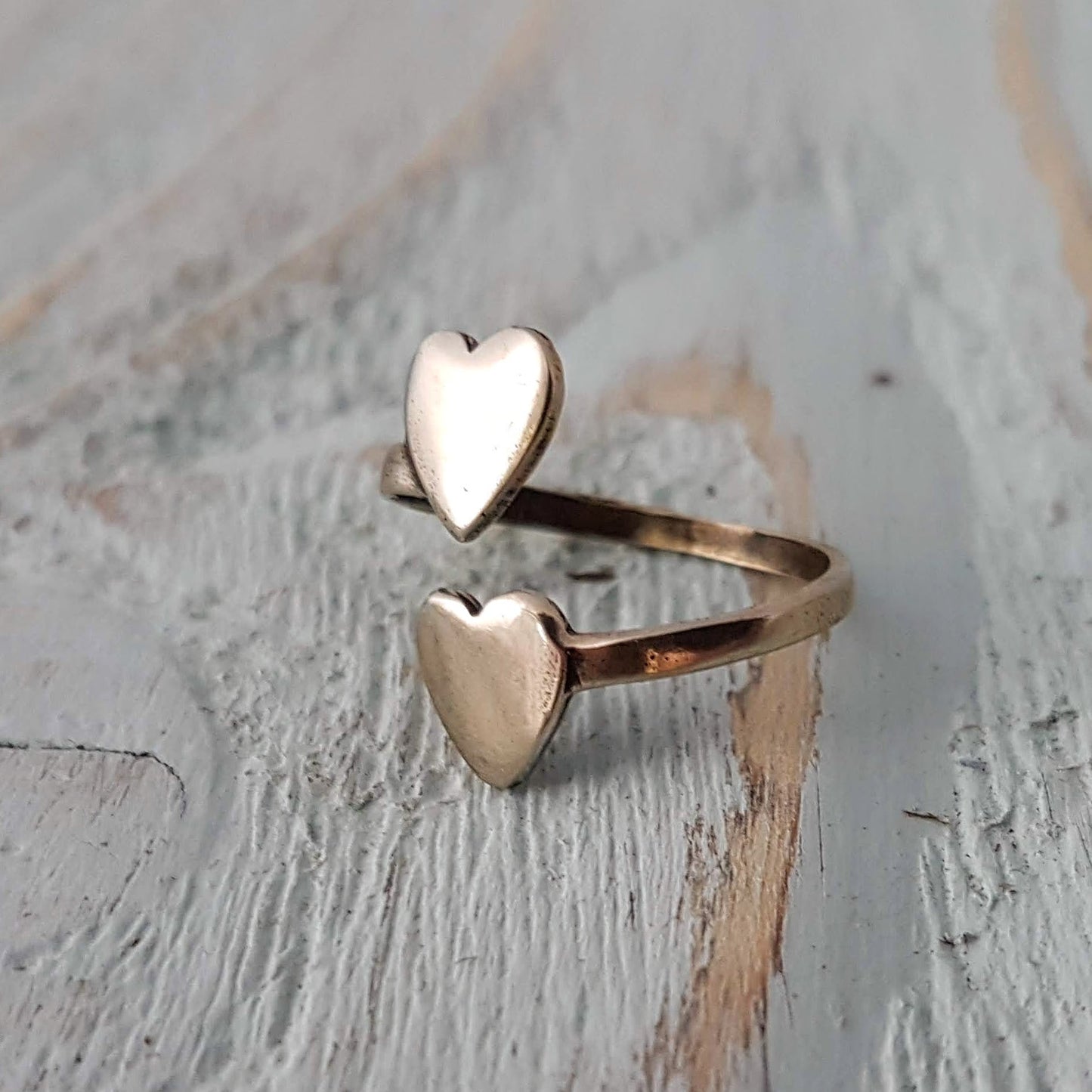 DOUBLE HEART RING - Inspiratek