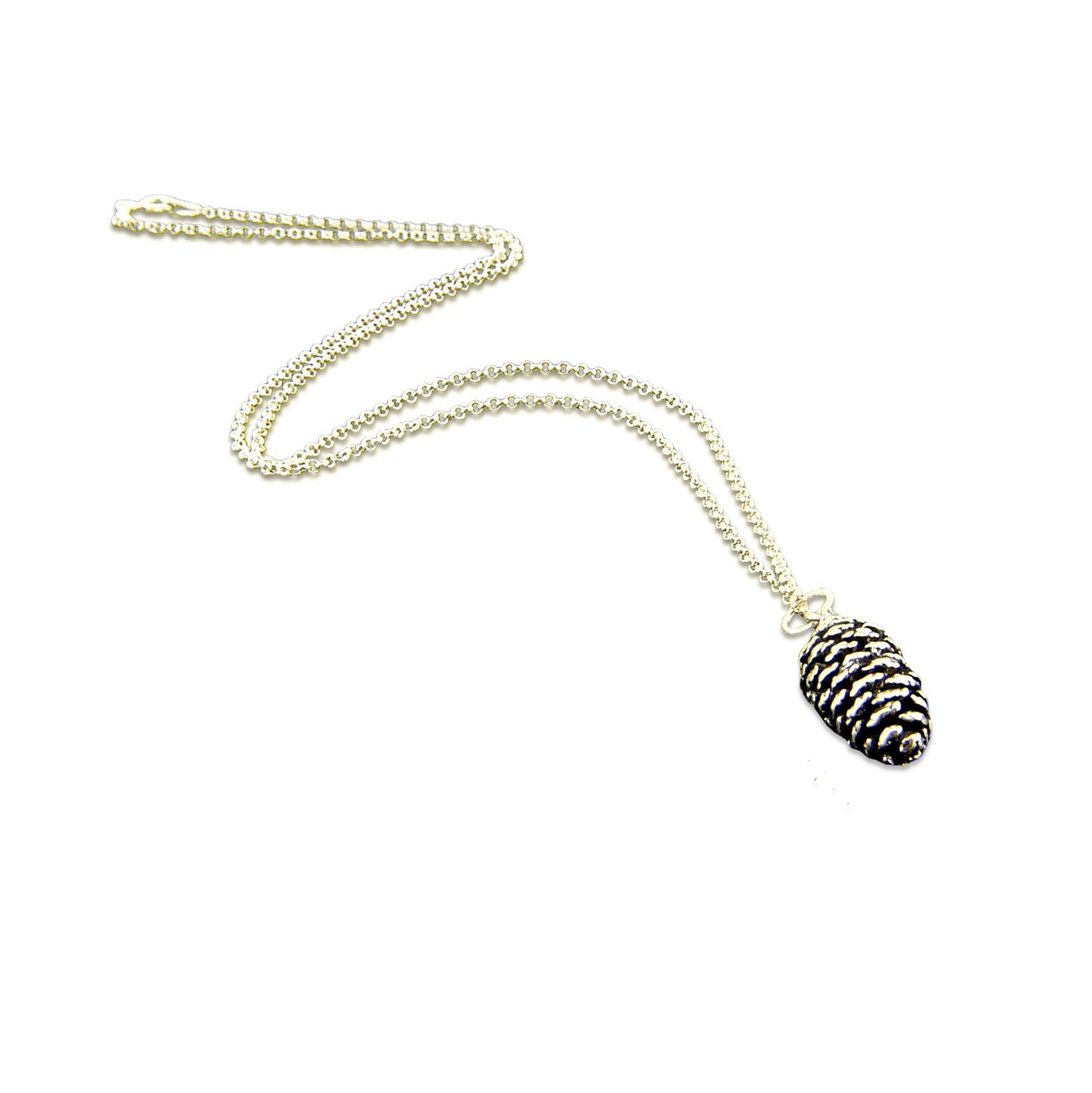 TINY PINE CONE NECKLACE - Inspiratek