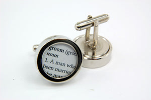 DEFINITION OF ETERNAL- LOVE - WEDDING CUFF LINKS - Inspiratek