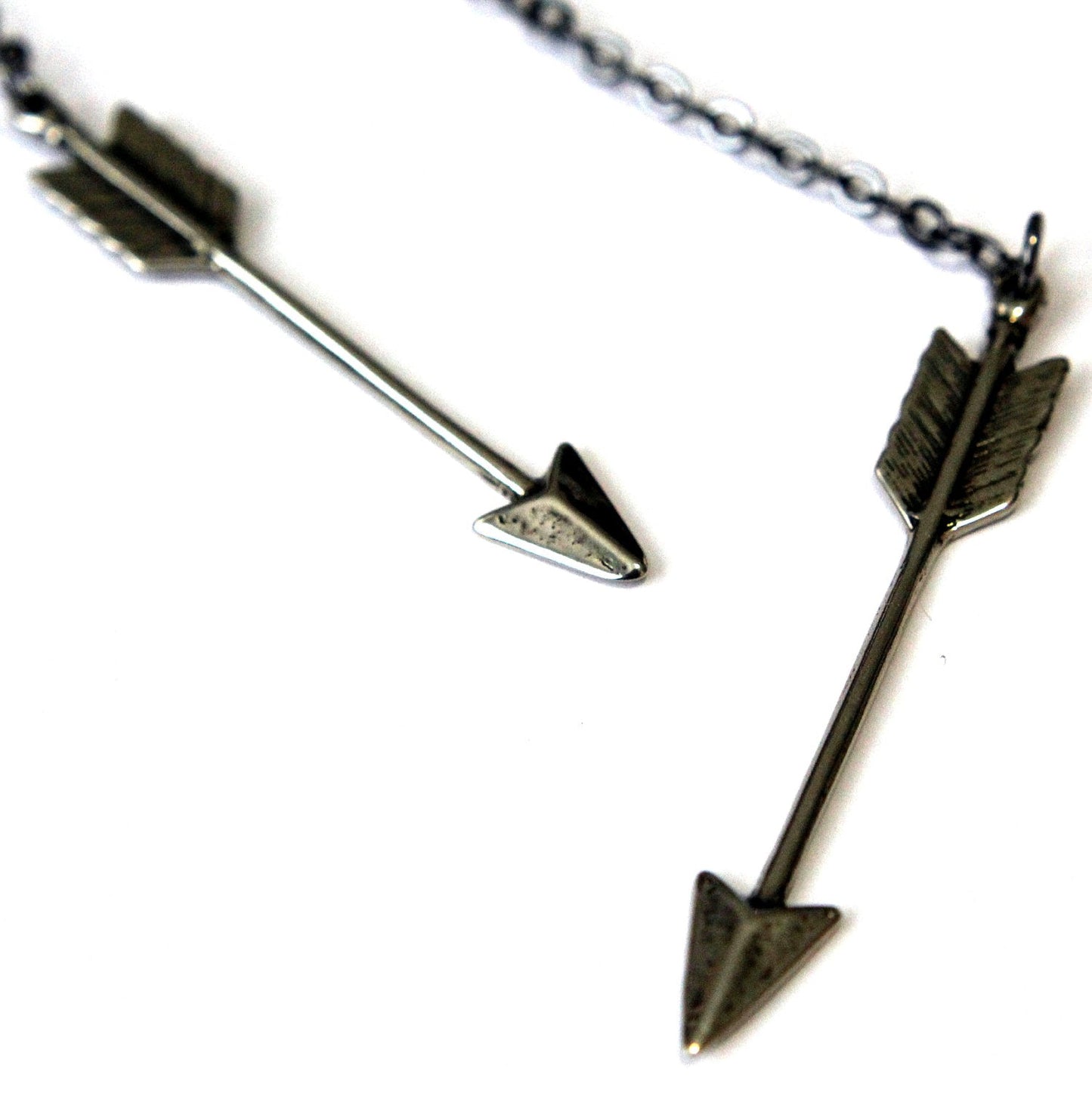 DOUBLE ARROW LARIAT NECKLACE - Inspiratek
